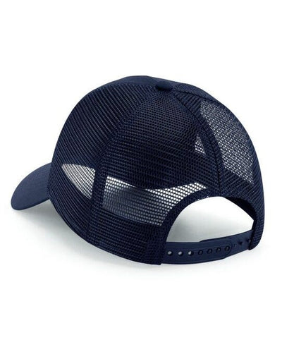 Beechfield B75R Recycled Snapback Trucker Cap - French Navy