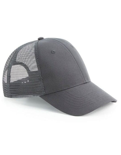 Beechfield B75R Recycled Snapback Trucker Cap - Graphite Grey