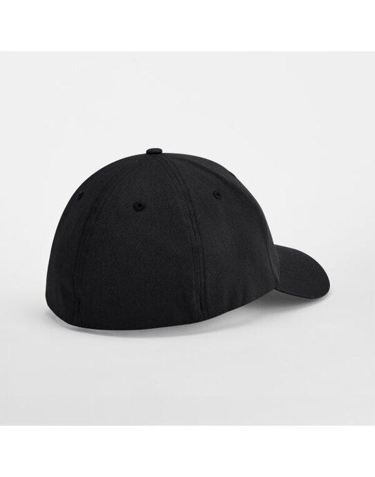 Beechfield B803 EA Organic Stretch-Sit Cap - Black