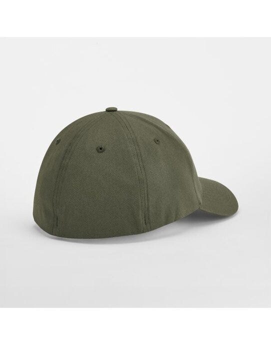 Beechfield B803 EA Organic Stretch-Sit Cap - Olive Green