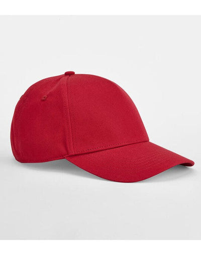 Beechfield B825 EA Organic 5 Panel Cap - Classic Red