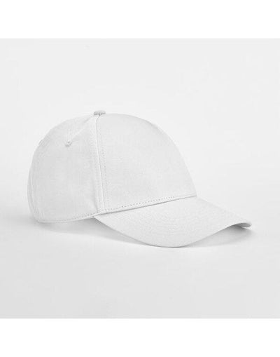 Beechfield B825 EA Organic 5 Panel Cap - White