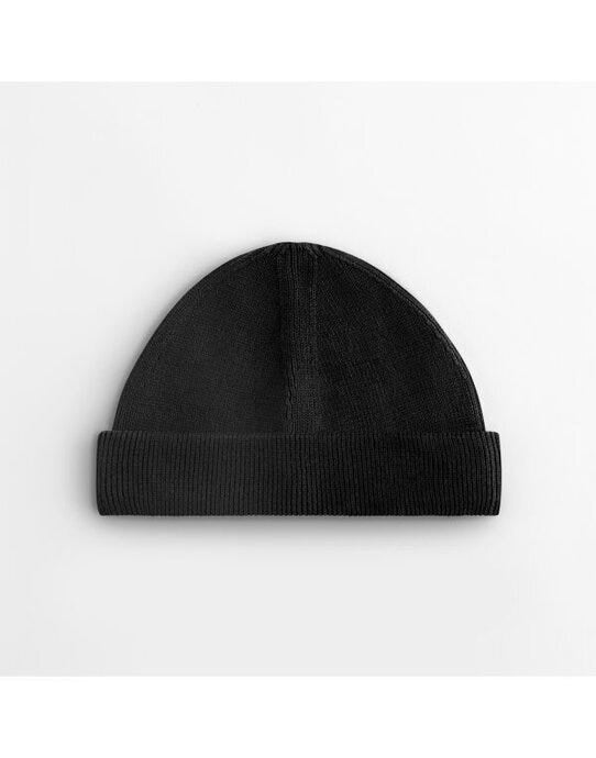 Beechfield B832N OC Fisherman Beanie - Black