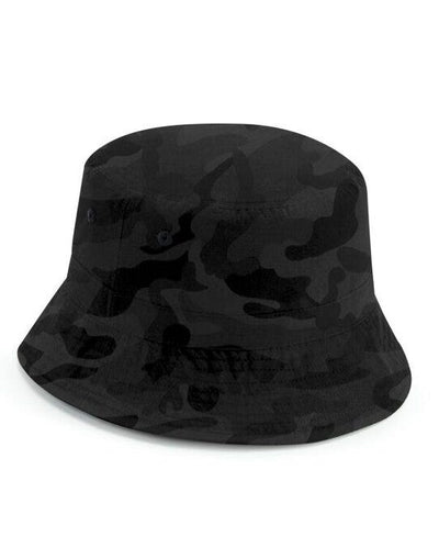 Beechfield B84R Recycled Polyester Bucket Hat - Midnight Camo