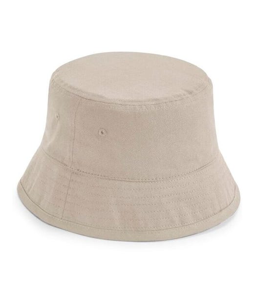 Beechfield B90N Sand plain Organic Cotton Bucket Hat