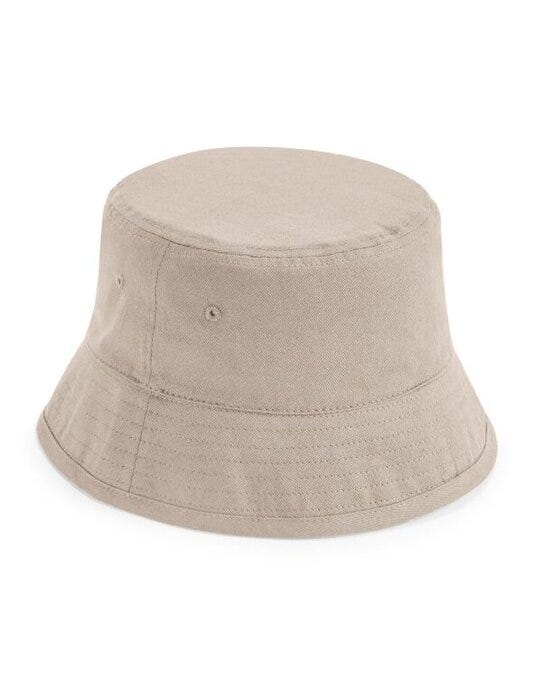 Beechfield B90NB Junoir Cotton Bucket Hat - Sand