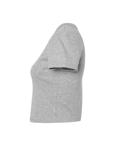 Bella + Canvas BE1010 Bella Women's Micro Rib Baby Tee - Athletic Heather