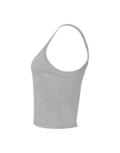 Bella + Canvas BE1012 Bella Women's Micro Rib Strap Tank - Athletic Heather