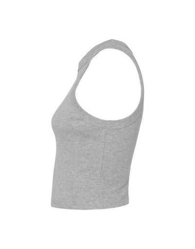 Bella + Canvas BE1019 Bella Women's Micro Rib Racer Tank - Athletic Heather
