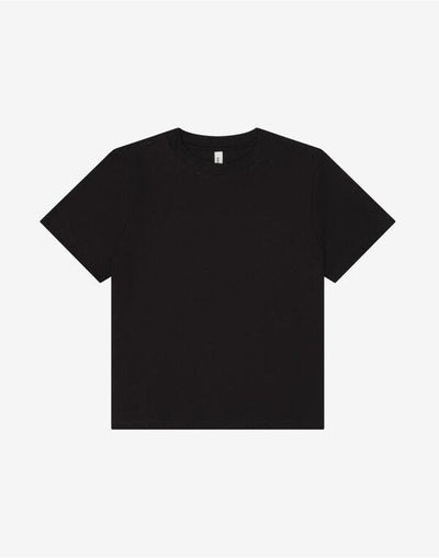 Bella + Canvas BE6110 Women's Heavy Boxy Tee - Black