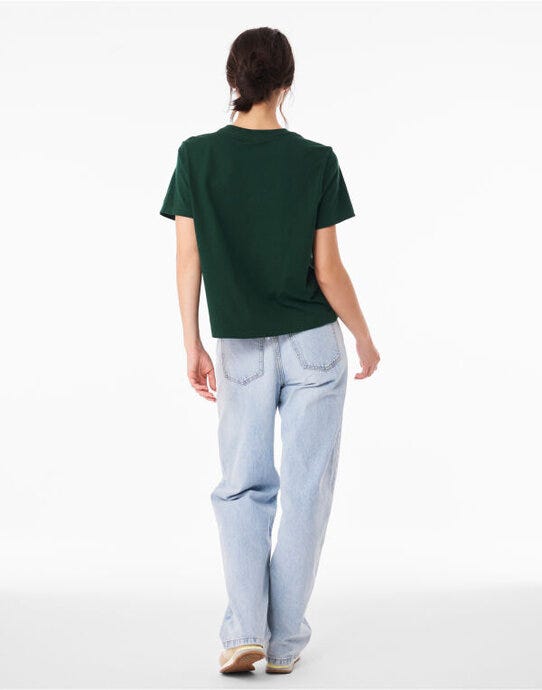 Bella + Canvas BE6110 Women's Heavy Boxy Tee - Forest