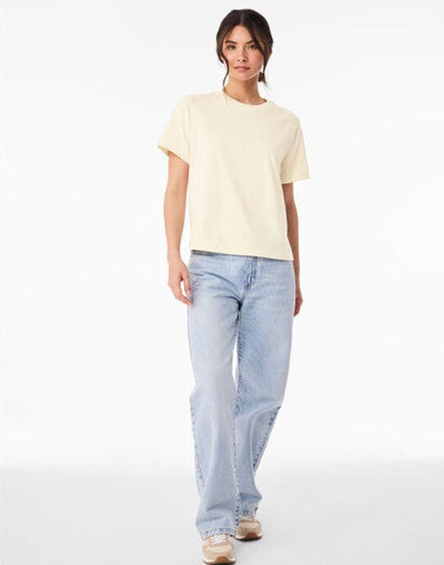 Bella + Canvas BE6110 Women's Heavy Boxy Tee - Natural