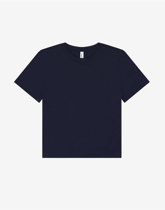 Bella + Canvas BE6110 Women's Heavy Boxy Tee - Navy