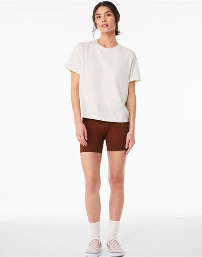 Bella + Canvas BE6110 Women's Heavy Boxy Tee - Vintage White