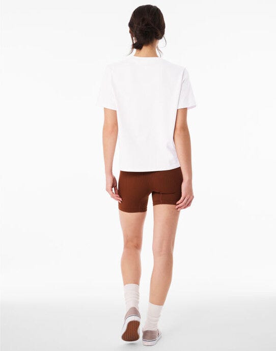 Bella + Canvas BE6110 Women's Heavy Boxy Tee - White
