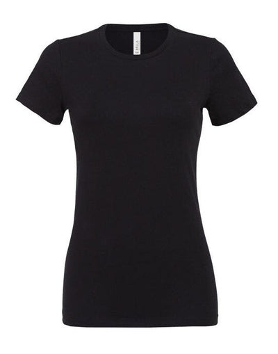 Bella + Canvas BE6400 Bella Womens Relaxed Jersey S/S Tee - Black