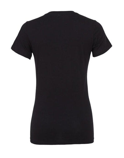 Bella + Canvas BE6400 Bella Womens Relaxed Jersey S/S Tee - Black
