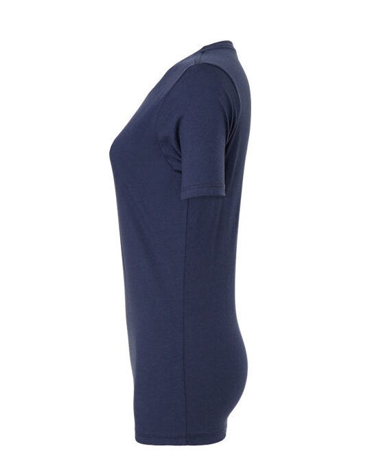 Bella + Canvas BE6400 Bella Womens Relaxed Jersey S/S Tee - Navy