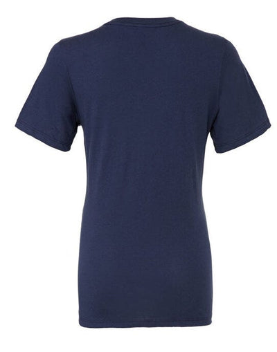 Bella + Canvas BE6400 Bella Womens Relaxed Jersey S/S Tee - Navy
