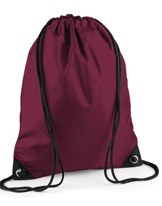 Bagbase BG10 Premium Gymsac - Burgundy