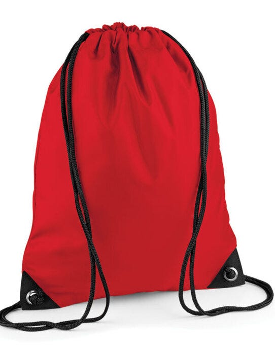Bagbase BG10 Premium Gymsac - Classic Red