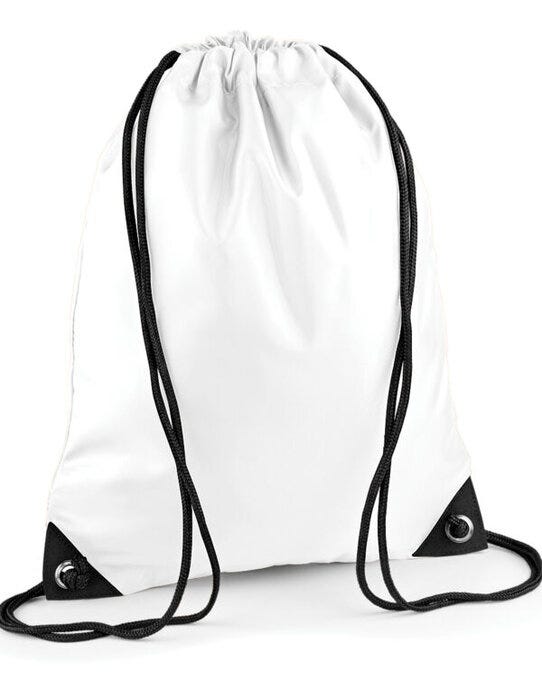 Bagbase BG10 Premium Gymsac - White
