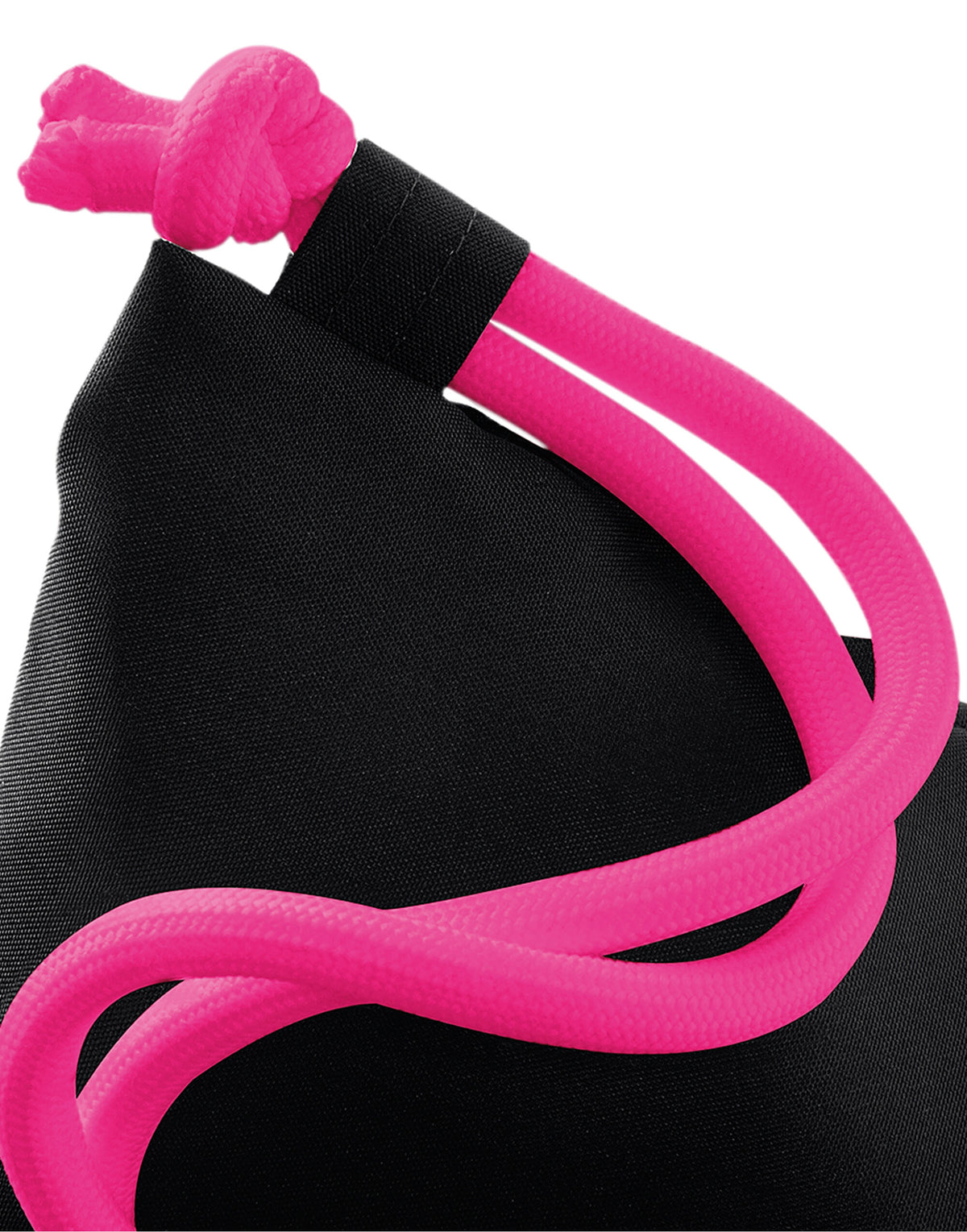 Bagbase BG110 Icon Gymsac - Black/Fuchia
