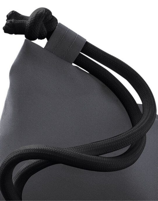 Bagbase BG110 Icon Gymsac - Graphite Grey/Black