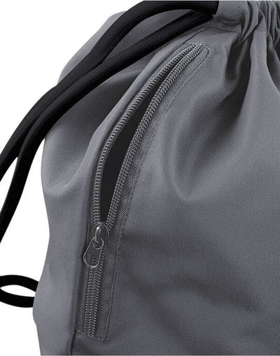 Bagbase BG110 Icon Gymsac - Graphite Grey/Black