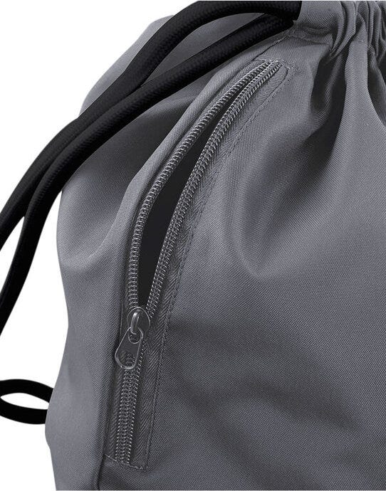 Bagbase BG110 Icon Gymsac - Graphite Grey/Black
