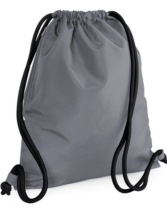 Bagbase BG110 Icon Gymsac - Graphite Grey/Black