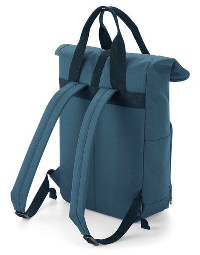 Bagbase BG118 Twin Handle Roll-Top Backpack - Airforce Blue