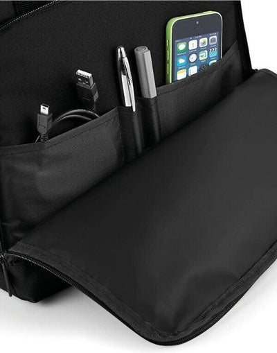 Bagbase BG118 Twin Handle Roll-Top Backpack - Black