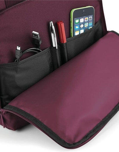Bagbase BG118 Twin Handle Roll-Top Backpack - Burgundy