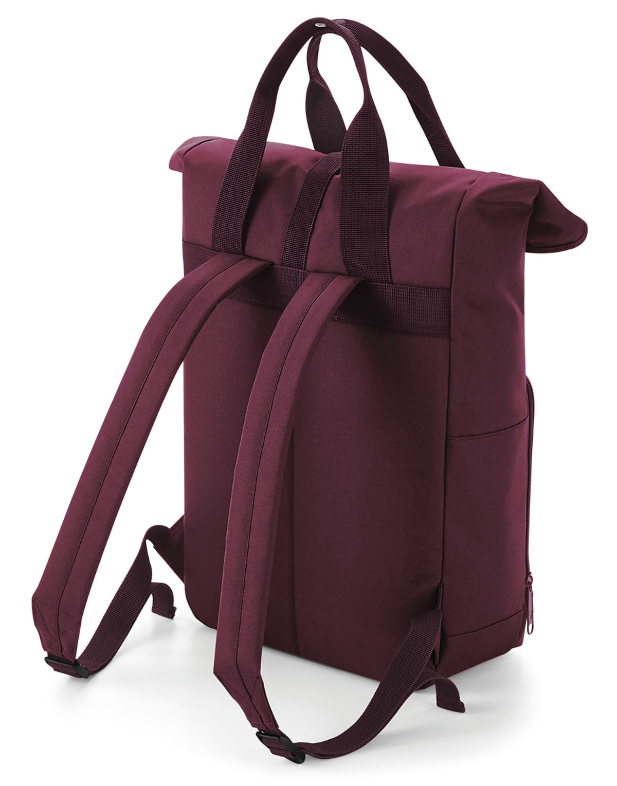 Bagbase BG118 Twin Handle Roll-Top Backpack - Burgundy
