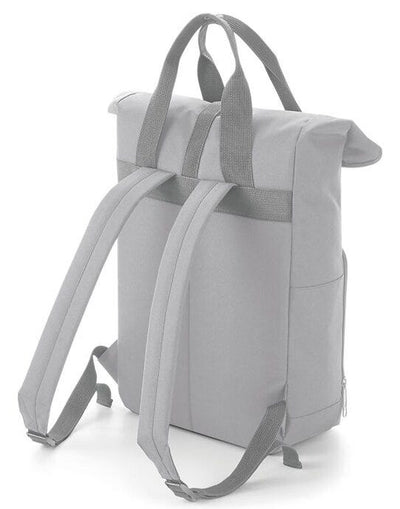 Bagbase BG118 Twin Handle Roll-Top Backpack - Light Grey