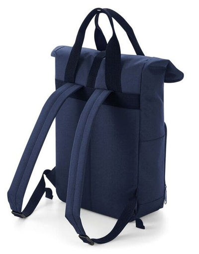 Bagbase BG118 Twin Handle Roll-Top Backpack - Navy Dusk