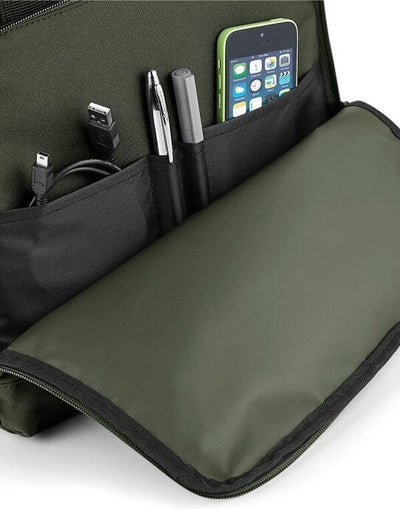 Bagbase BG118 Twin Handle Roll-Top Backpack - Olive Green