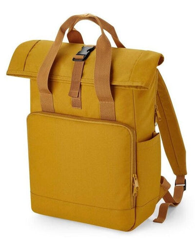 Bagbase BG118L Recycled Roll Top Backpack - Mustard