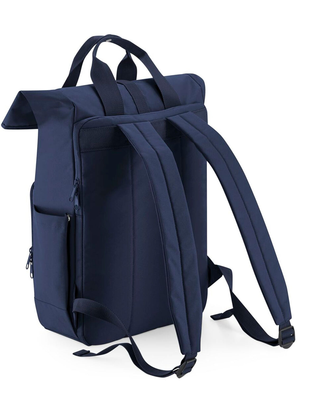 Bagbase BG118L Recycled Roll Top Backpack - Navy Dusk