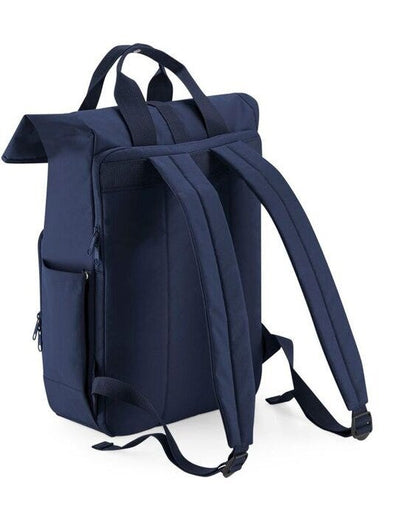 Bagbase BG118L Recycled Roll Top Backpack - Navy Dusk