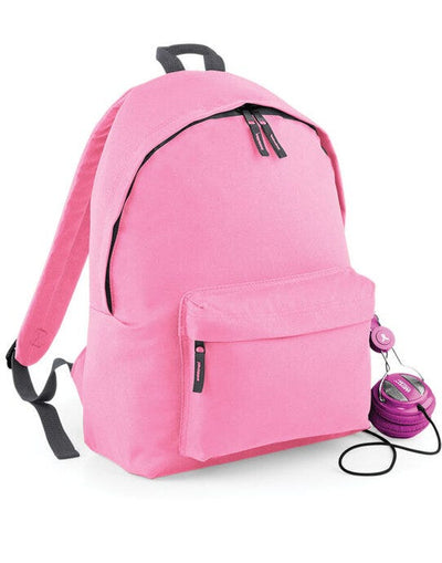 Bagbase BG125 Original Fashion Backpack - Classic Pink/Graphite
