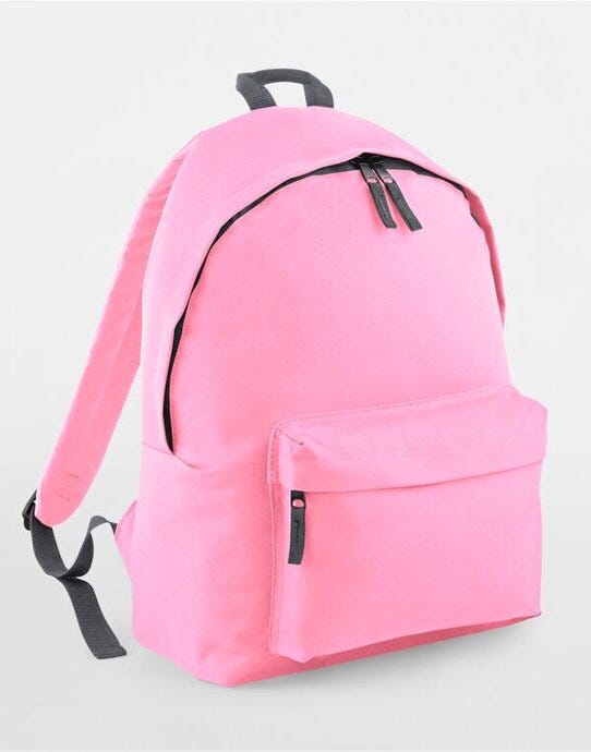 Bagbase BG125 Original Fashion Backpack - Classic Pink/Graphite