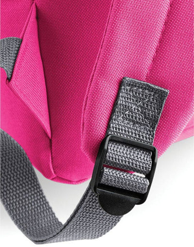 Bagbase BG125 Original Fashion Backpack - Fuchsia/Graphite