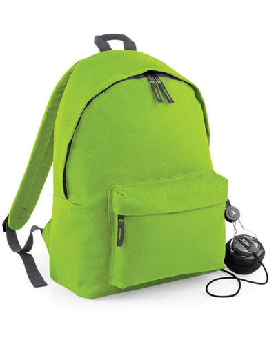 Bagbase BG125 Original Fashion Backpack - Lime/graphite