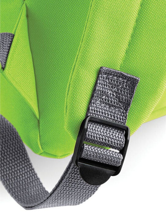 Bagbase BG125 Original Fashion Backpack - Lime/graphite