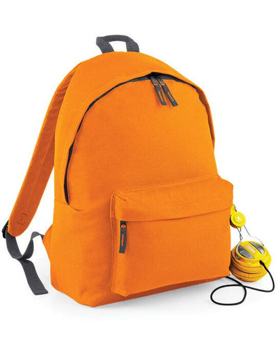 Bagbase BG125 Original Fashion Backpack - Orange/Graphite Grey