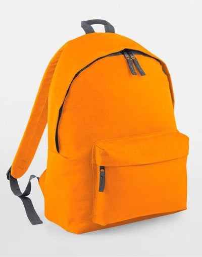 Bagbase BG125 Original Fashion Backpack - Orange/Graphite Grey