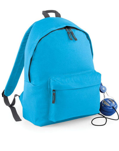 Bagbase BG125 Original Fashion Backpack - Surf Blue/ Graphite Grey