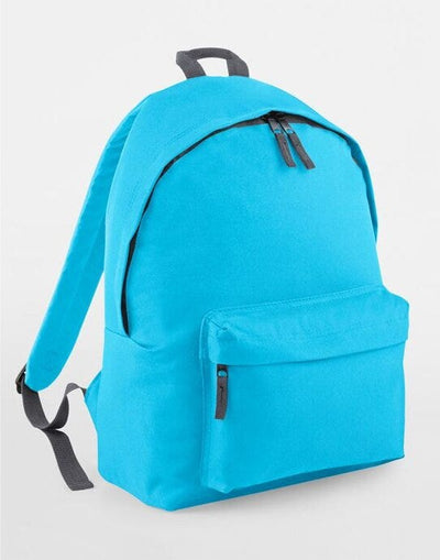 Bagbase BG125 Original Fashion Backpack - Surf Blue/ Graphite Grey